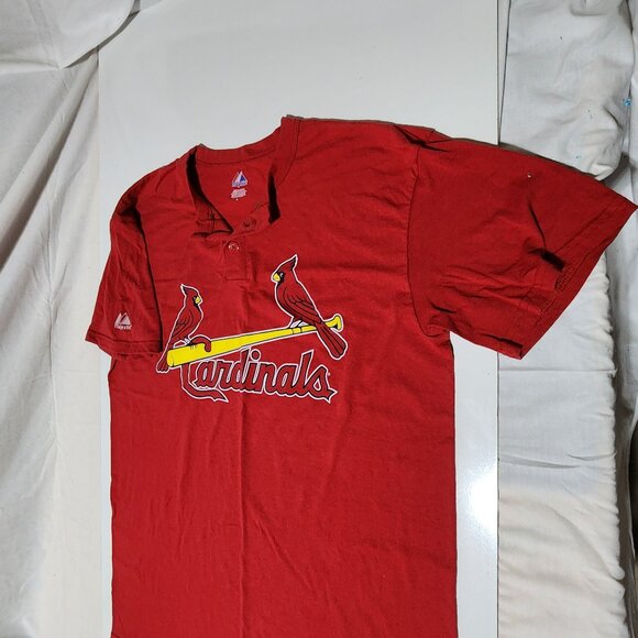 St. Louis Cardinals MLB Graphic T-Shirt – Red – Men’s Large - Picture 2 of 6